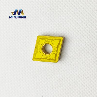 โรมบัส 80 ° การแปรรูปภายนอกและภายใน PVD CVD Poligon แบบปกติ Tungsten Carbide CNC เครื่องมือตัดสําหรับโลหะ lathes