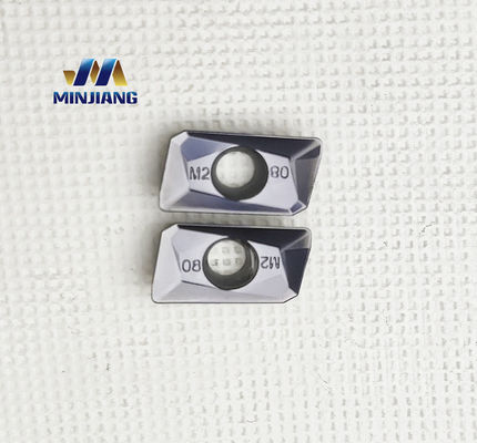 APMT 1604 เครื่องมือตัด CNC ทังสเตนคาร์ไบด์ การเคลือบ PVD/CVD