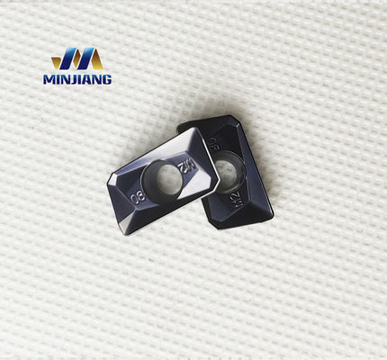 APMT 1604 เครื่องมือตัด CNC ทังสเตนคาร์ไบด์ การเคลือบ PVD/CVD