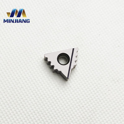 ทนทาน Tungsten Carbide Whitworth 55 ° ท่อเส้นหมุนใส่สําหรับสแตนเลส